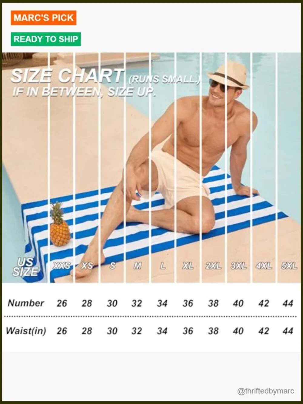 Men's Quick Dry Swim Trunks 5